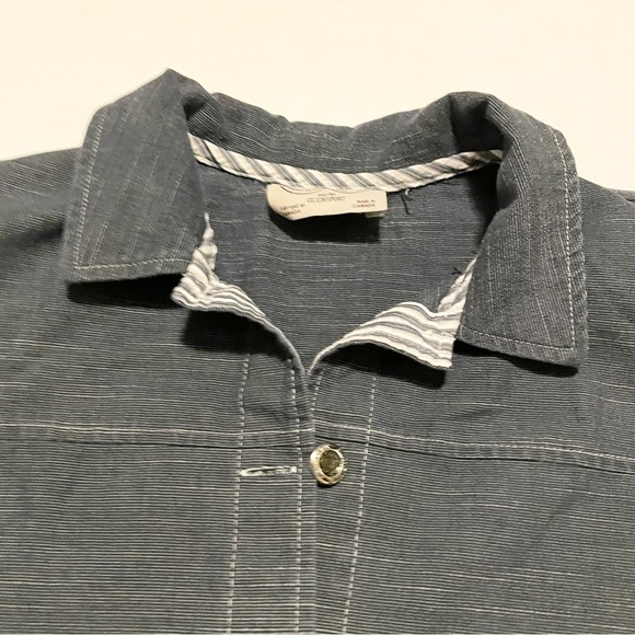 Glensport Button Up Womens Long Sleeve With Shoulder Pads Size 12 - Picture 3 of 16